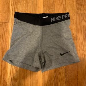 Nike Pro Shorts- Grey